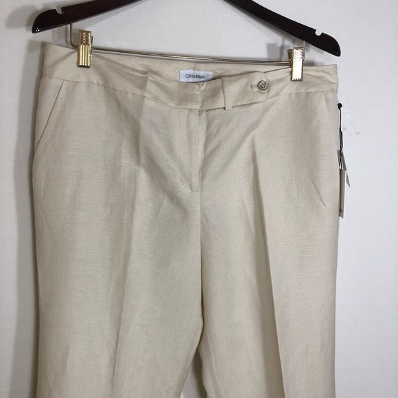 calvin klein linen shorts
